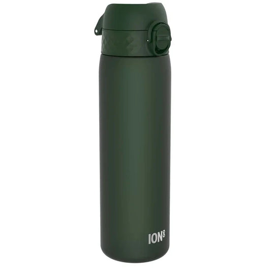 ION8 SLIM WATER BOTTLE 500ML DARK GREEN