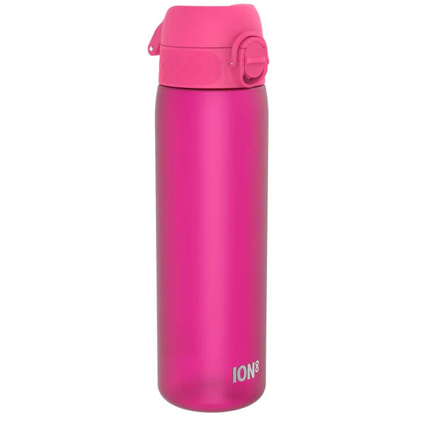 Ion8 Slim Water Bottle Pink 500ml
