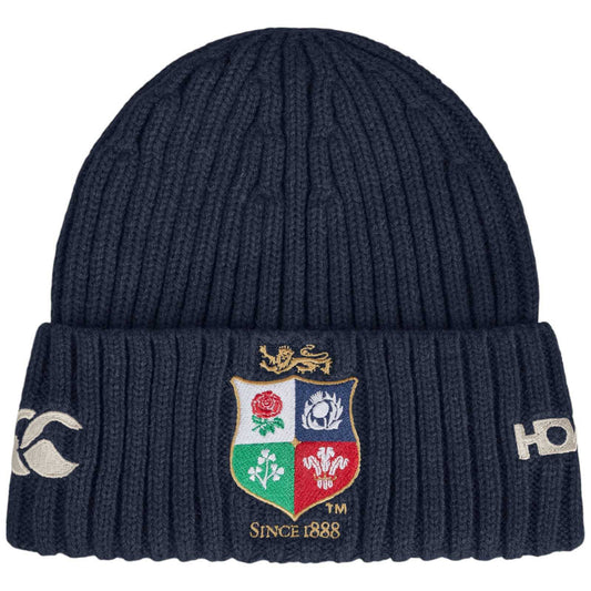 ADULT UNISEX LIONS BEANIE NAVY