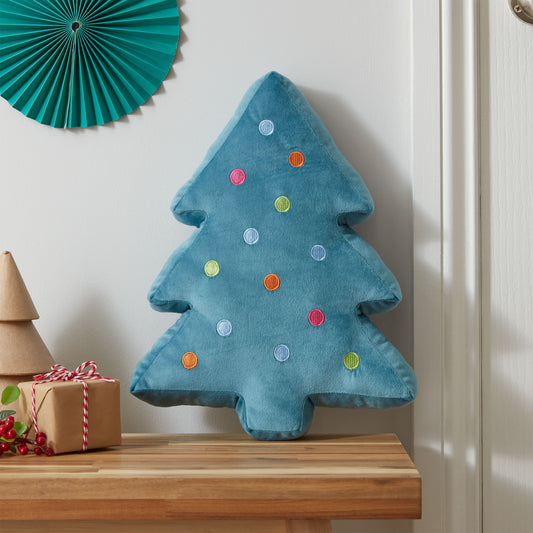 CHRISTMAS TREE GREEN 3D CUSHION