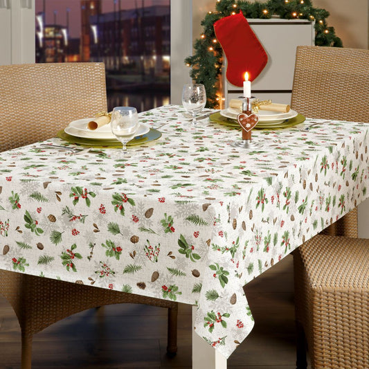 MERRY CHRISTMAS OIL CLOTH