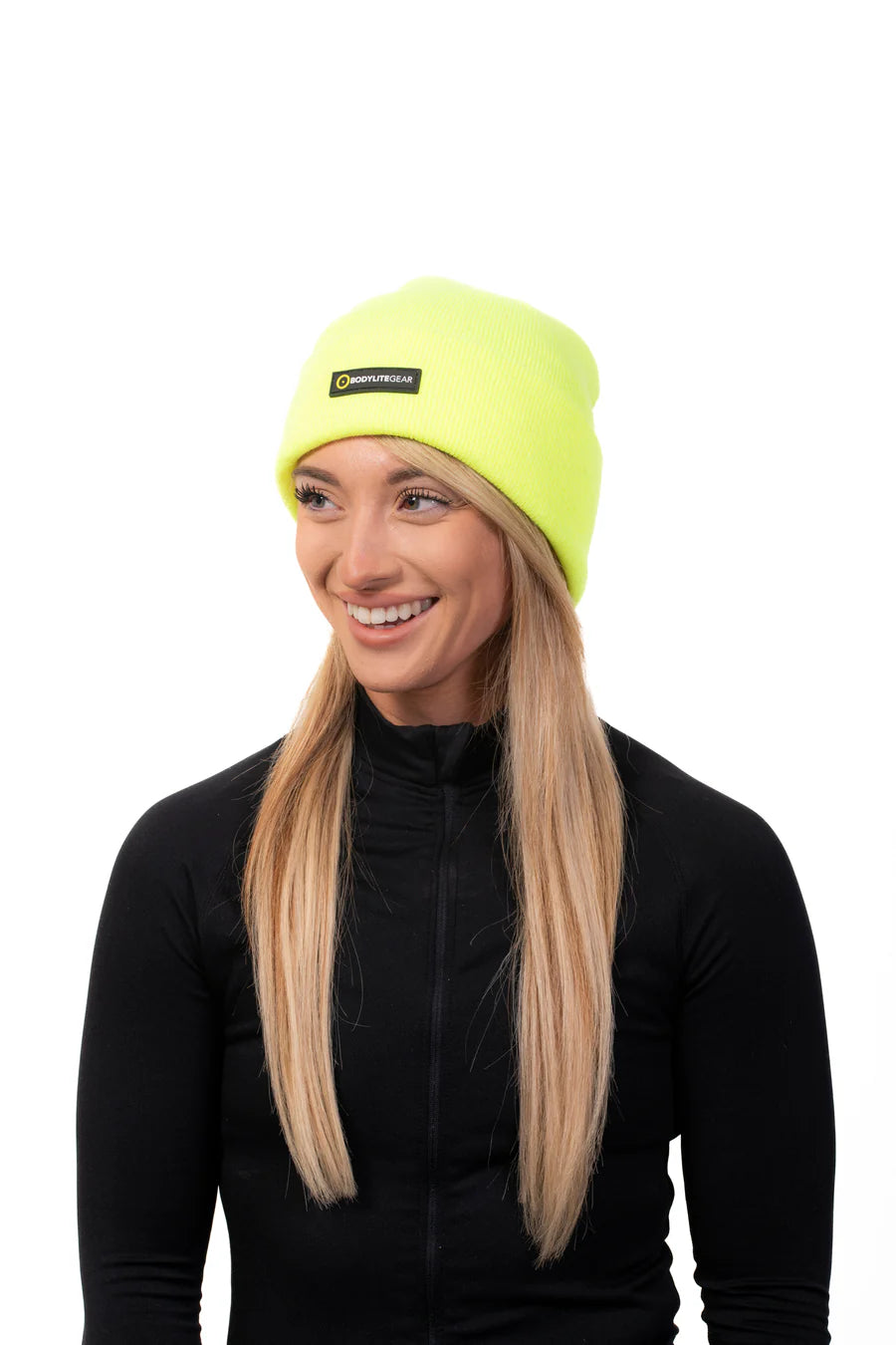 BODYLITE NEON YELLOW BEANIE