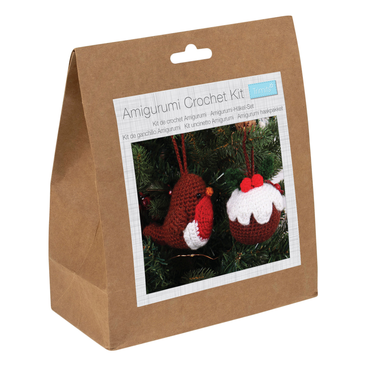 CROCHET KIT ROBBIN BAUBLE
