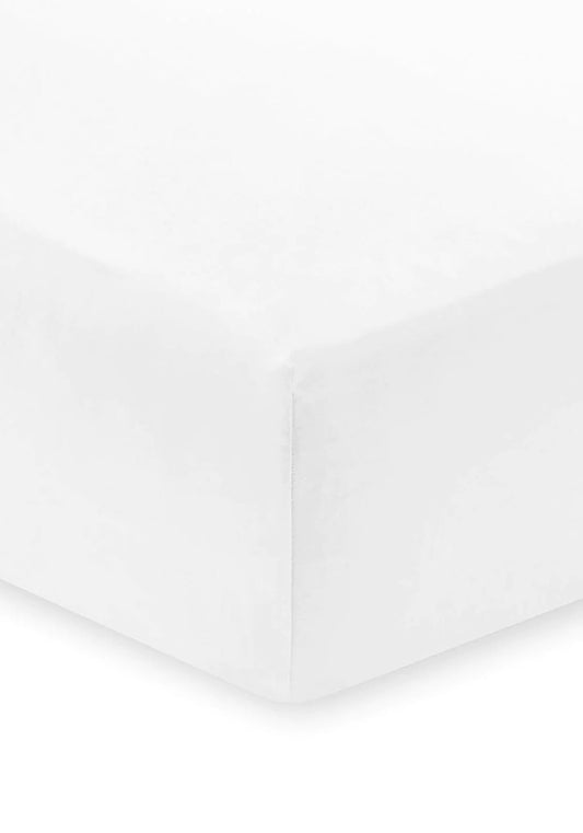 BIANCA EGYPTIAN COTTON FITTED SHEET WHITE