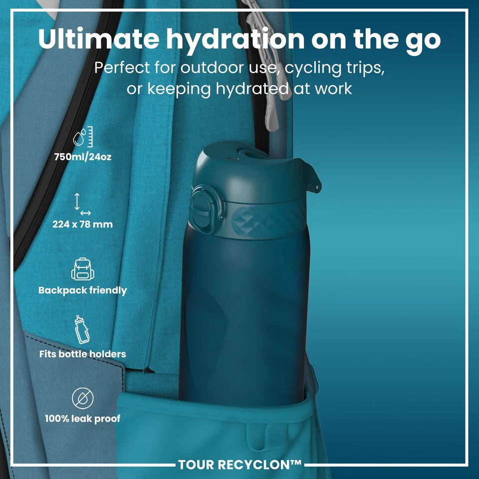ION8 WATER BOTTLE TEAL 750ML
