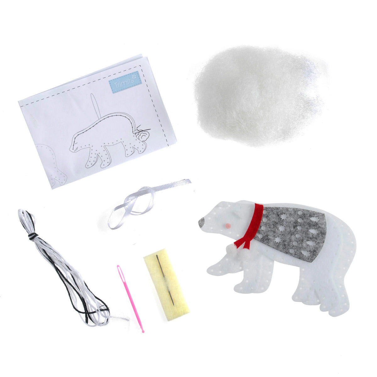 FELT KIT POLAR BEAR