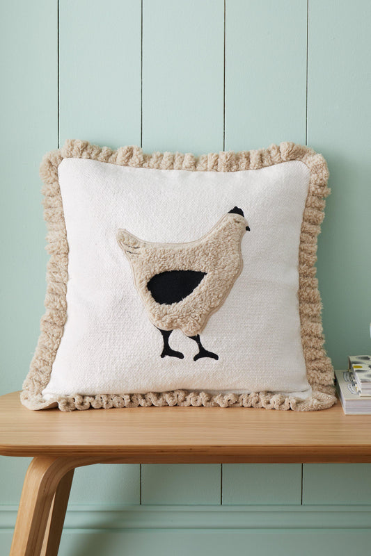 COUNTRY HEN CUSHION 45X45