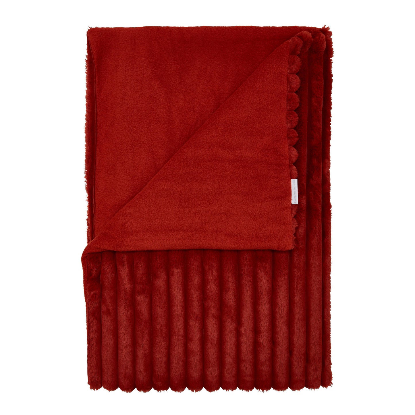 CATHERINE LANSFIELD COSY RIBBED THROW