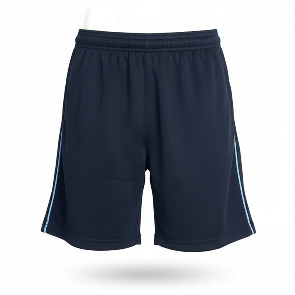 NAVY SHORTS SKY PIPING