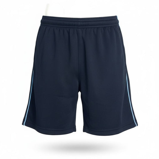 NAVY SHORTS SKY PIPING