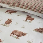 ANGUS HIGHLAND COW DUVET SET KING