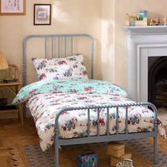 CATH KIDSTON VINTAGE TRACTORS CREAM DUVET SET