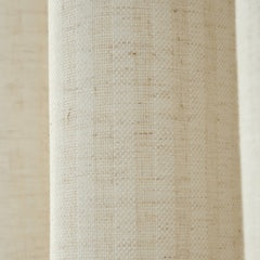 CHENILLE STRIPE CREAM CURTAINS