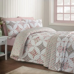 PINSONIC PATCHWORK GREEN DUVET SET