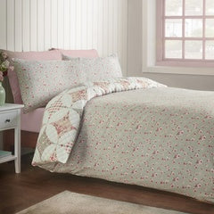 PINSONIC PATCHWORK GREEN DUVET SET