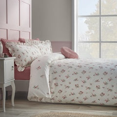 BRUSHED DITSY FLORAL PINK