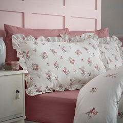 BRUSHED DITSY FLORAL PINK