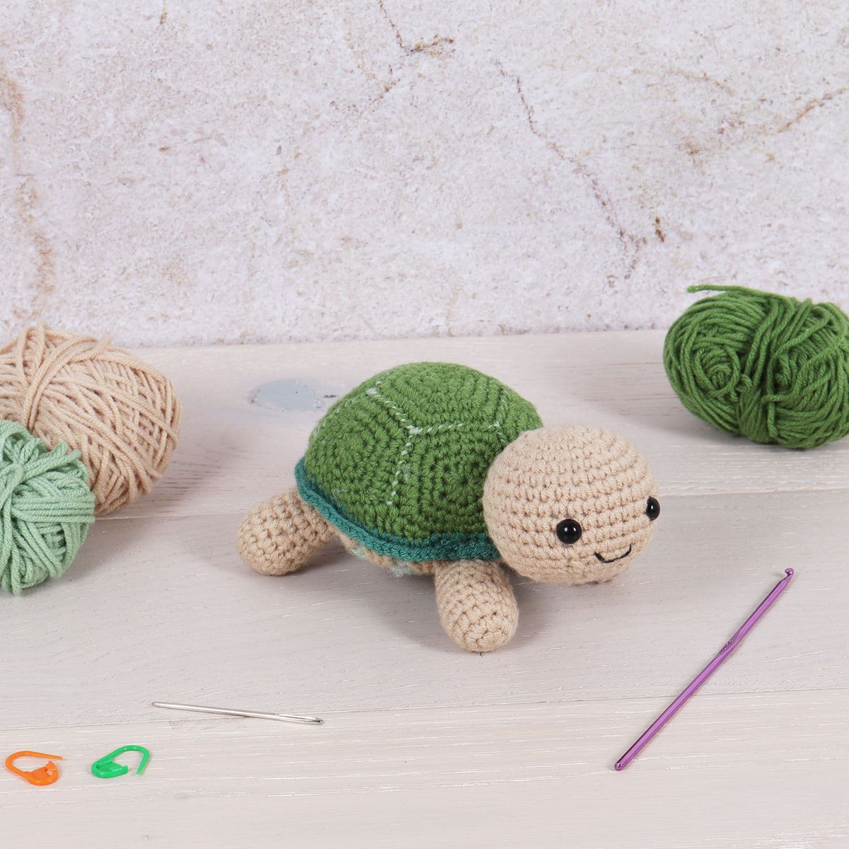 CROCHET KIT TORTOISE