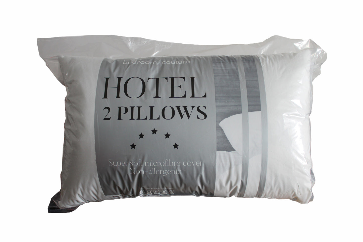 HOTEL QUALITY PILLOWS TWIN PACK