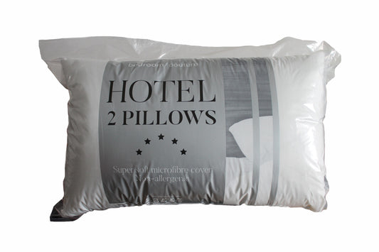 HOTEL QUALITY PILLOWS TWIN PACK