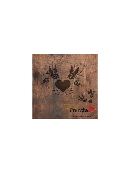SWALLOWS IN LOVE STENCIL 25G