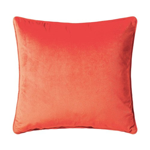Scatter Box Bellini Velour 45x45cm Cushion, Orange