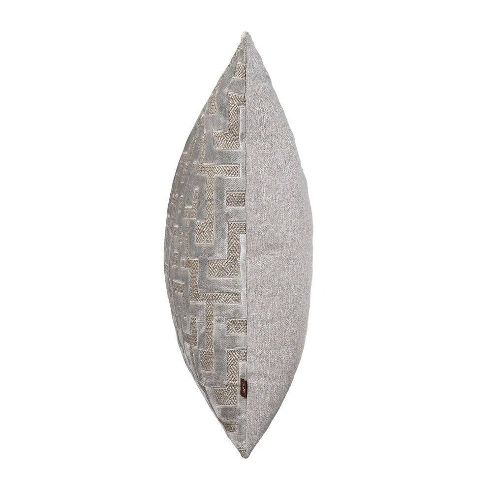 Scatter Box Maze 43x43cm Cushion, Silver