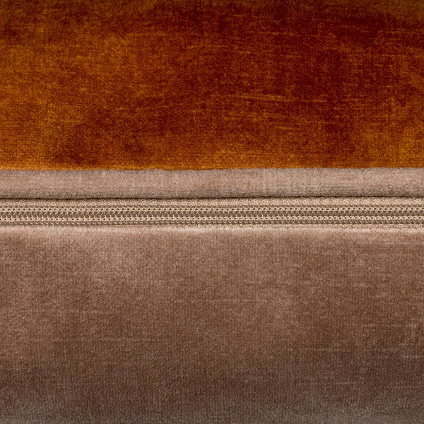 Scatter Box Etta 43x43cm Cushion, Mustard/Camel