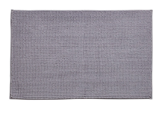 BOBBLE BATH MAT SILVER