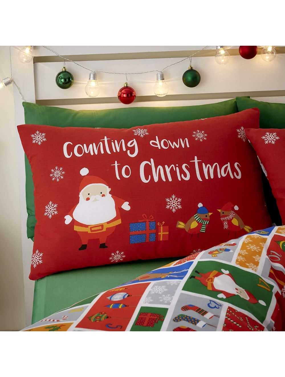 COUNTDOWN TO CHRISTMAS DUVET SET DOUBLE